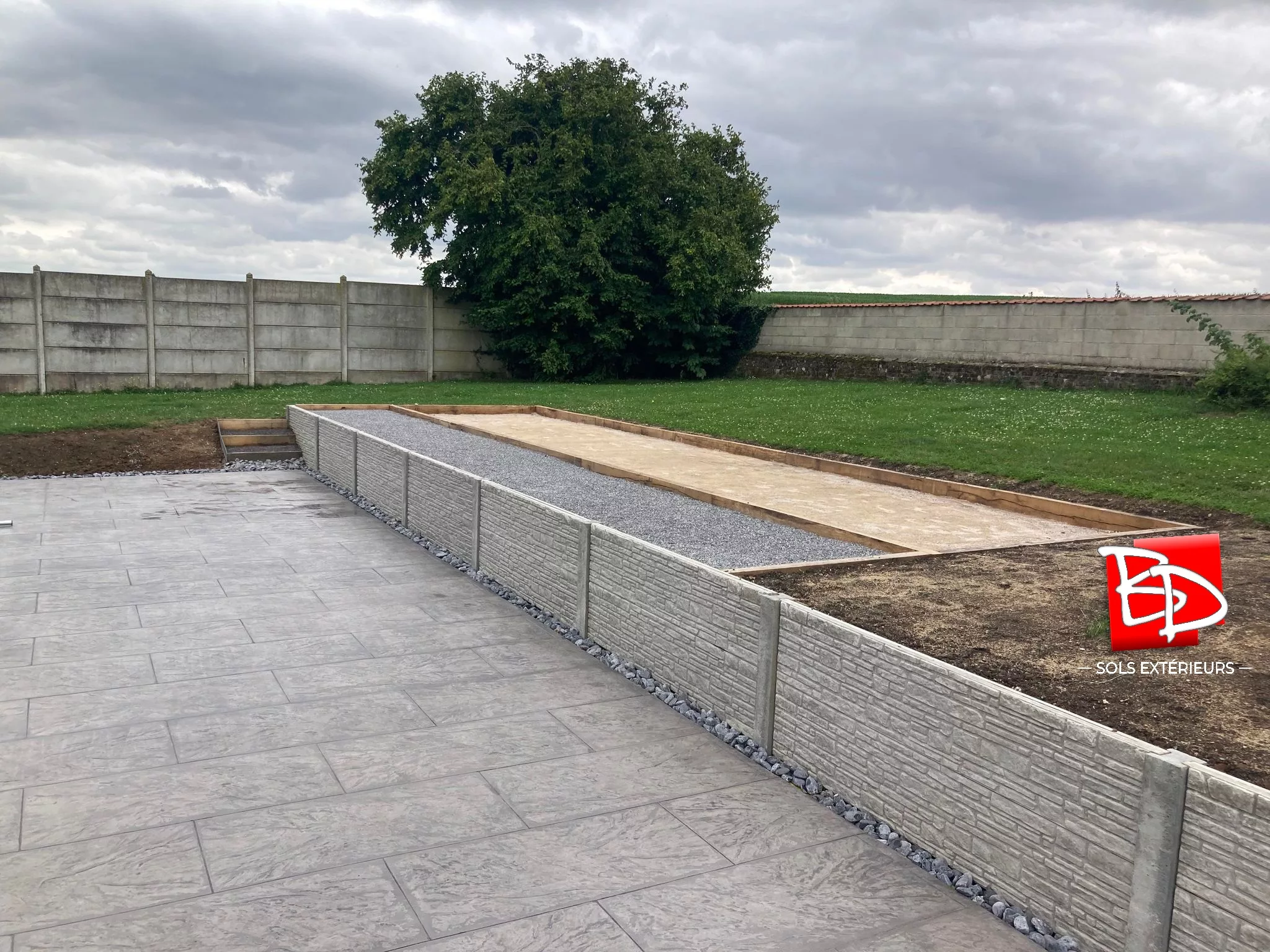 Terrain de pétanque