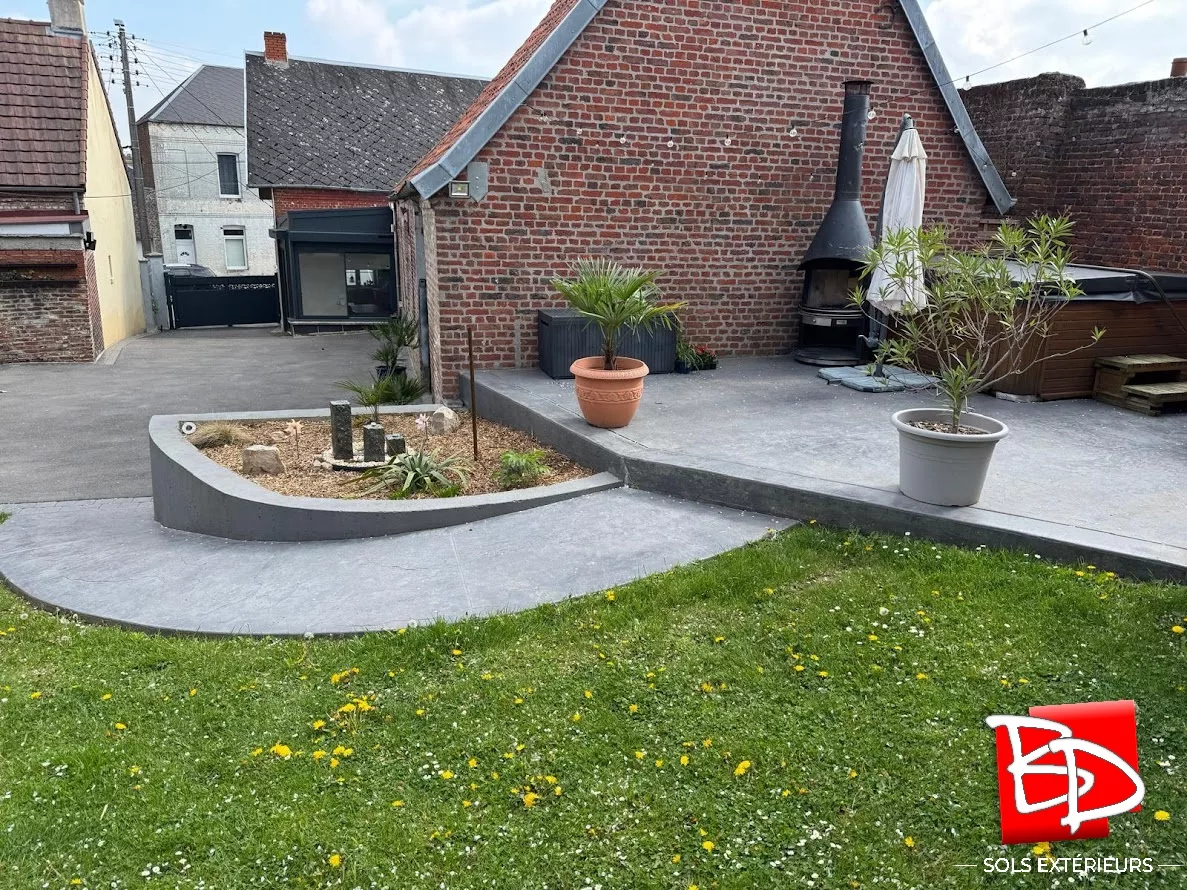 Terrasse et Cheminement