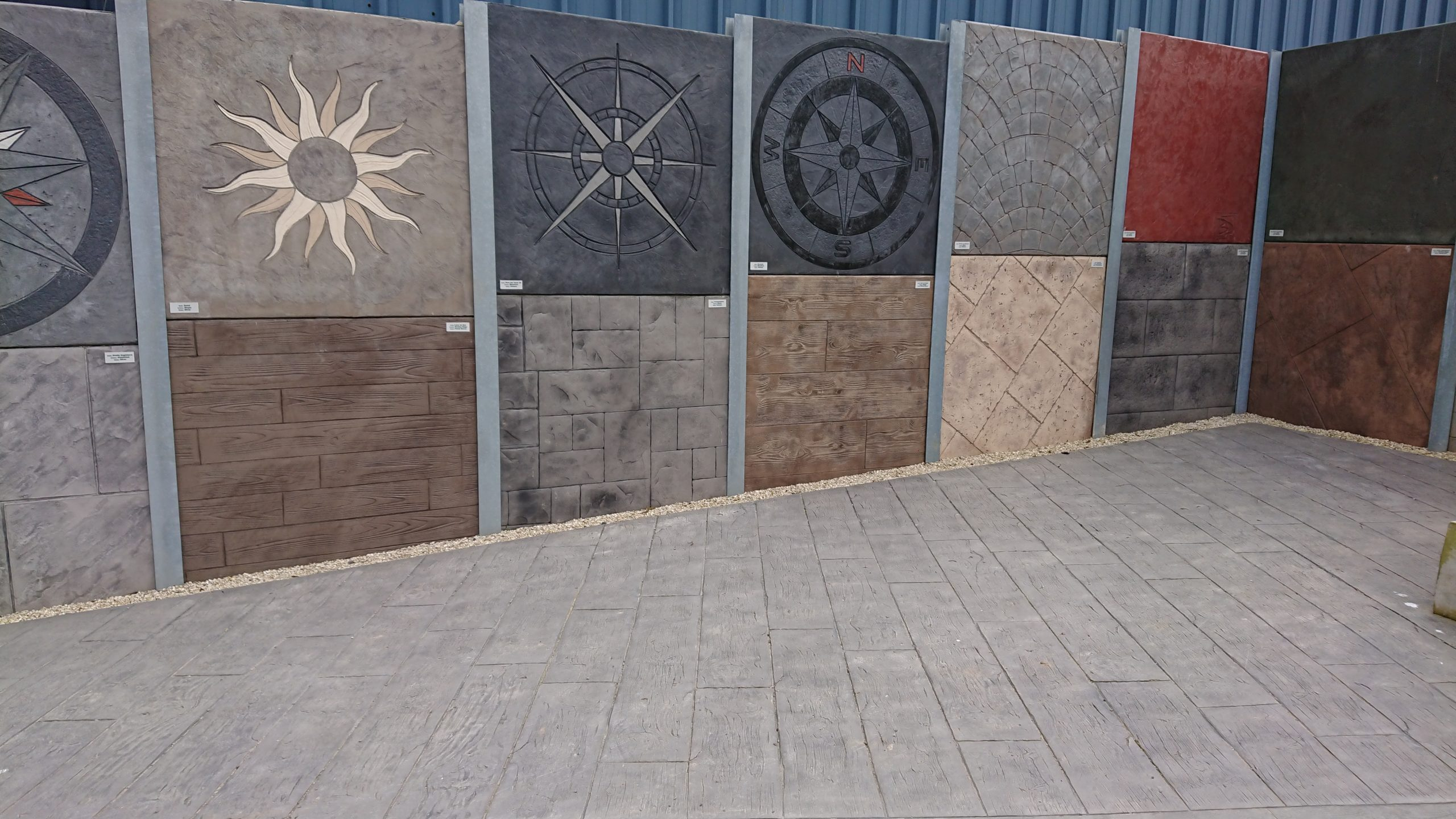 Exemples de finitions showroom